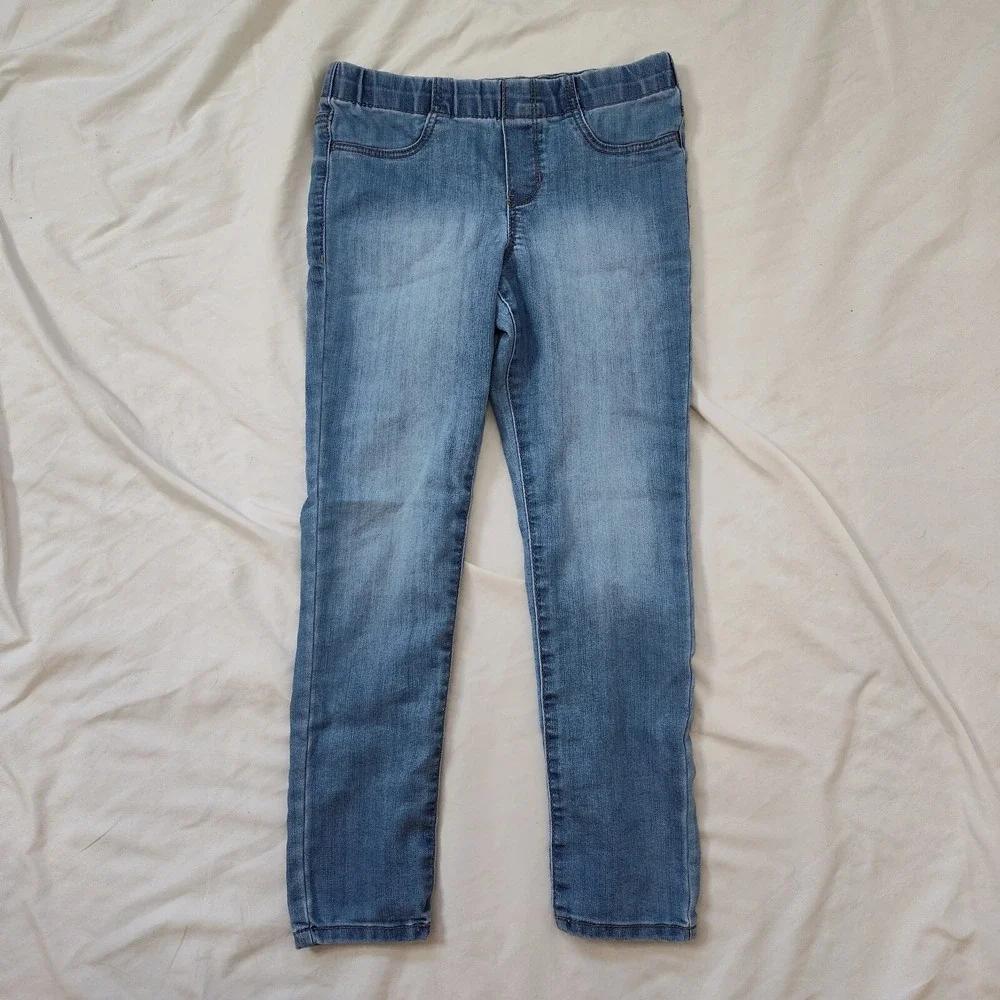 OshKosh B'Gosh‎ Girls Size 8 Jegging Elastic Waist Blue Jeans